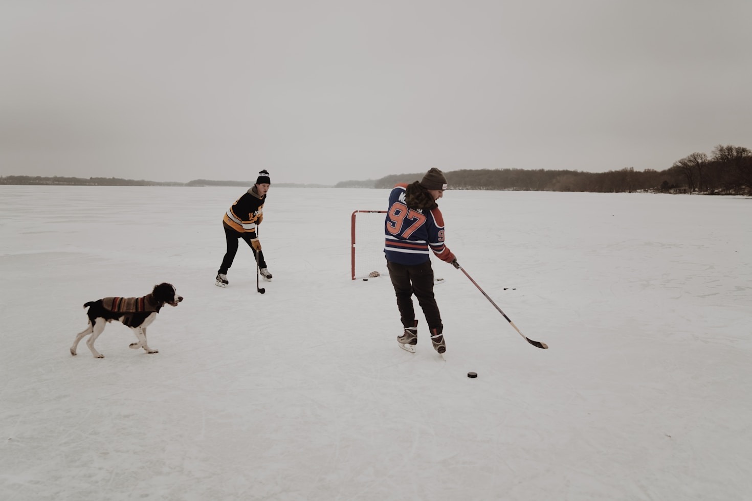 Promoting Community Bonds Through Ice Hockey